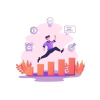 business-mission-flat-style-illustration-design-free-vector business-mission-flat-style-illustration-design-free-vector